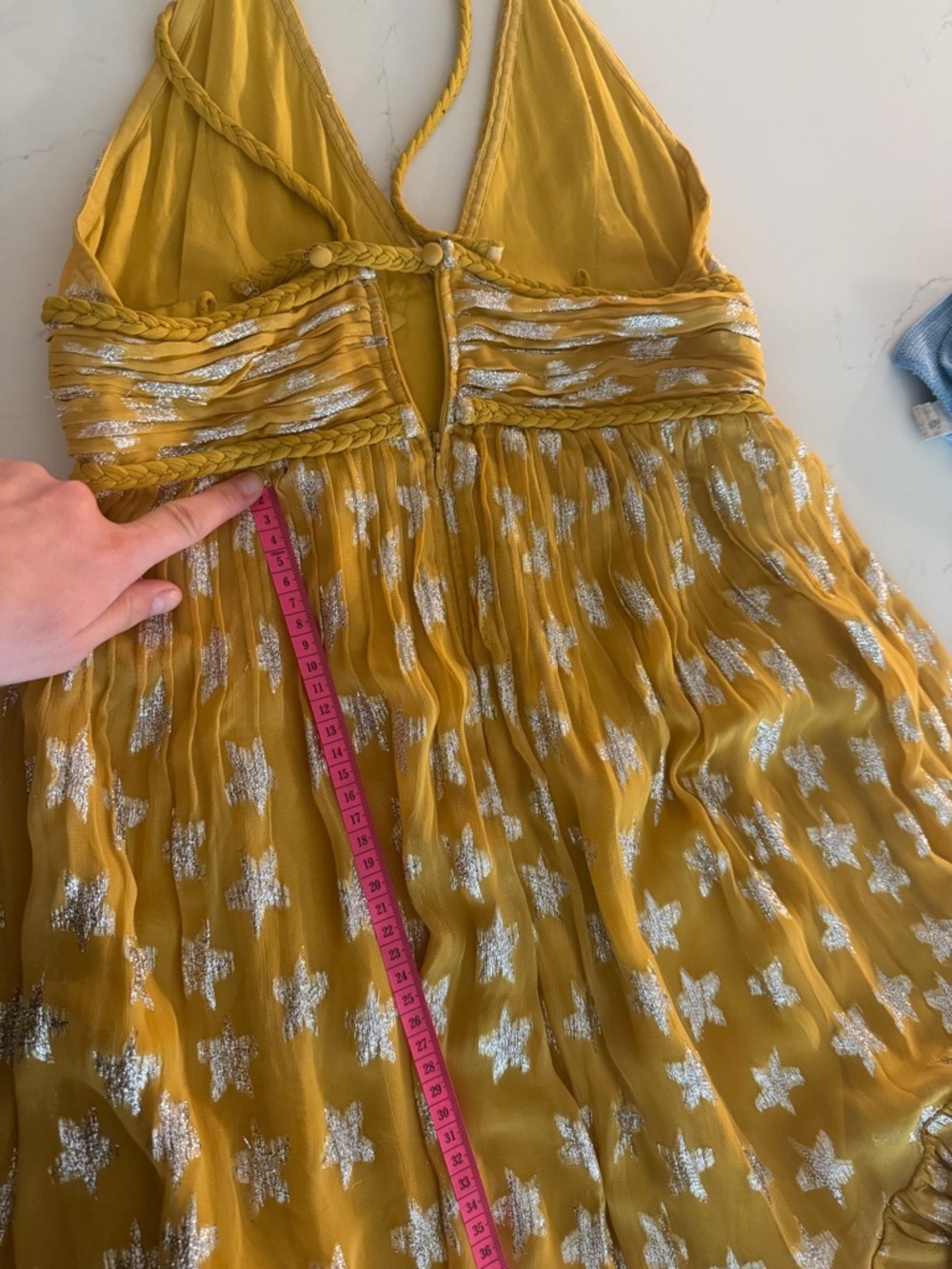 ROCOCO SAND, Size M - VEGA DRESS IN YELLOW - Picture 12 of 14